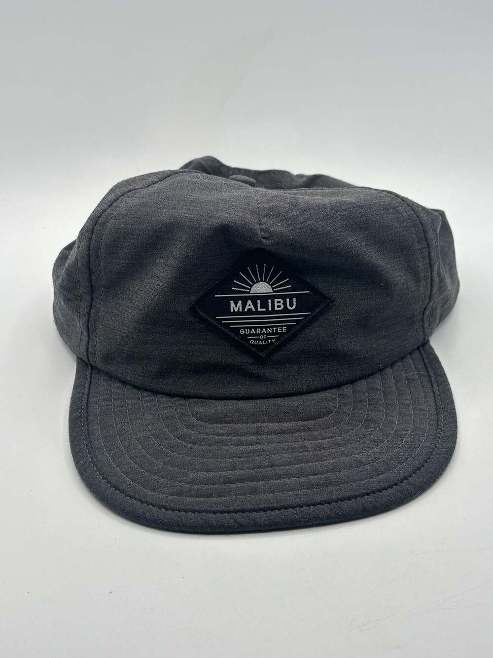 Faherty Brand All Day Hat Charcoal Grey Snapback - Malibu